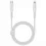 ENERGEA Flow USB-C to Lightning kabelis 1,5 m Baltas 60W 3A PD Greitas Įkrovimas MFi