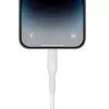 ENERGEA Flow USB-C to Lightning kabelis 1,5 m Baltas 60W 3A PD Greitas Įkrovimas MFi