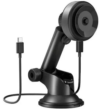ENERGEA Universal Inductive AirLock Car Mount for Dashboard/Air Vent Black
