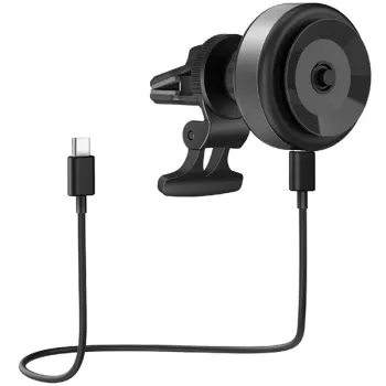 ENERGEA Universal Inductive AirLock Car Mount for Dashboard/Air Vent Black