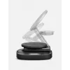 ENERGEA Alumag GYRO 360 Rotating Qi2 Wireless Charger 25W Foldable Gunmetal