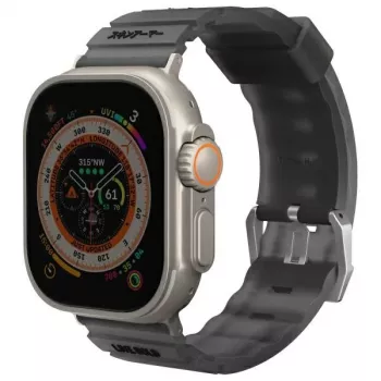 SKINARMA Shokku Watch Strap for Apple Watch 49/46/45/44mm - Smoke