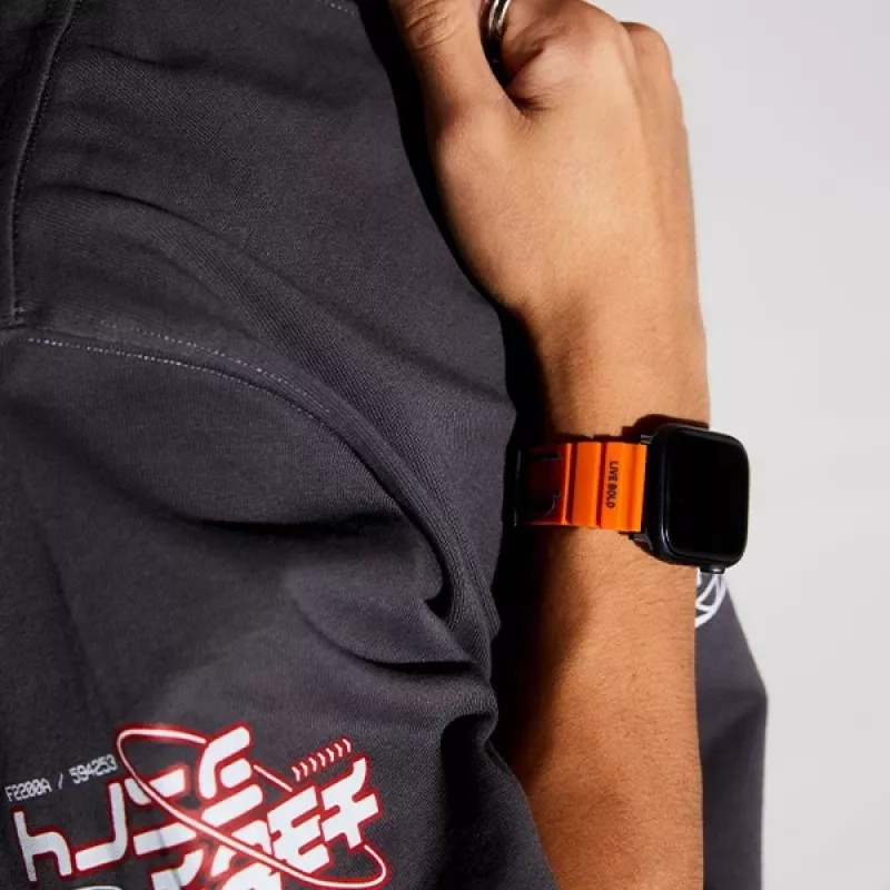 SKINARMA Shokku Watch Strap for Apple Watch 49/46/45/44mm - Smoke