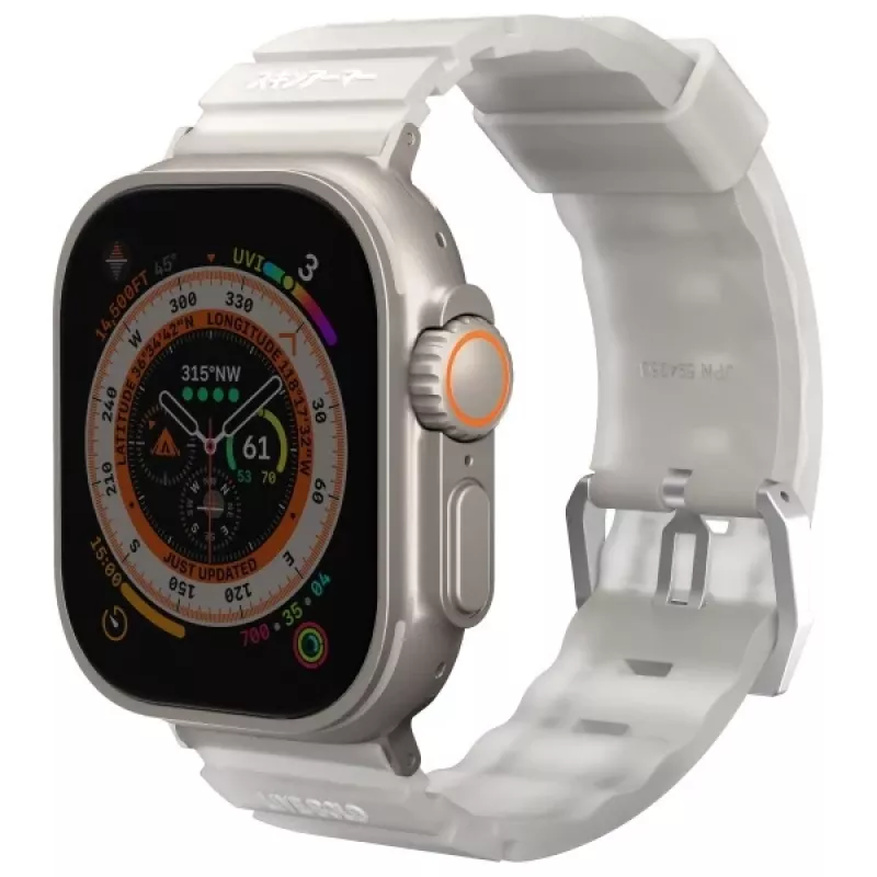 Skinarma Shokku Apple Watch Strap 49/46/45/44 mm Frost