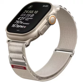 Skinarma Kobu Apple Watch Strap 49/46/45/44mm Ivory