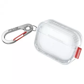 SKINARMA Saido Protective Case for Apple AirPods Pro 2nd Generation, Transparent