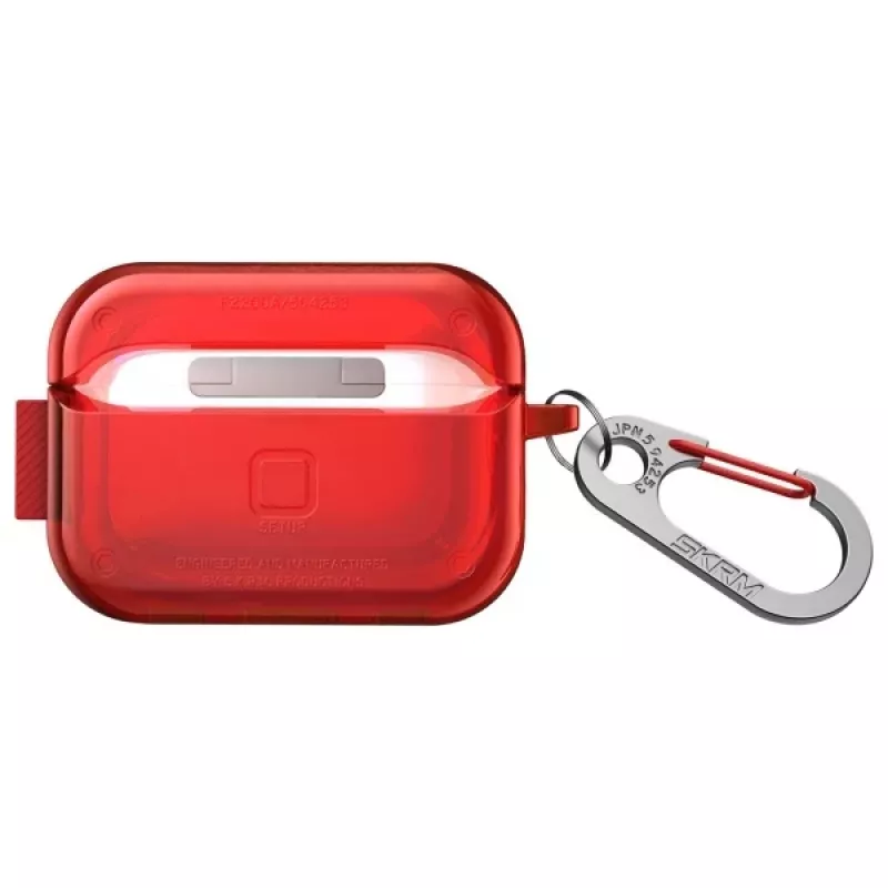 SKINARMA Saido Protective Case for AirPods Pro 2nd Generation - Red