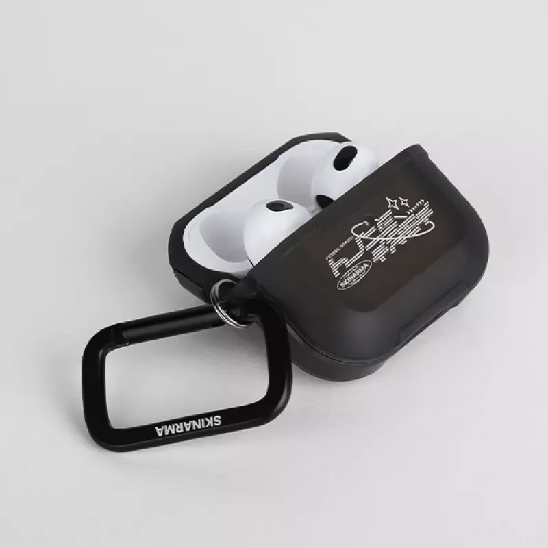 SKINARMA Kinzoku Protective Case for Apple AirPods Pro 2nd Generation - Smoke