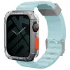 Skinarma Shokku Apple Watch dirželis 45/44/42mm Mėlynas