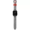 Skinarma Saido 2-in-1 Strap & Case for Apple Watch 45/44mm - Smoke