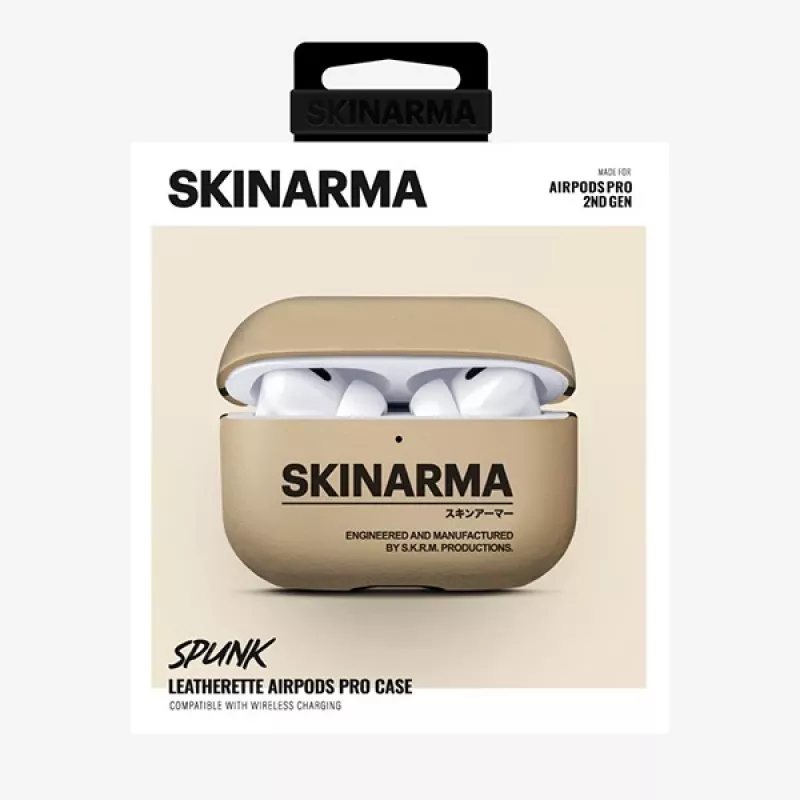 SKINARMA Spunk Protective Case for AirPods Pro 2nd Generation - Ivory