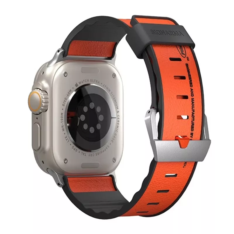 Skinarma Spunk Apple Watch Strap 49mm Orange