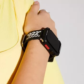 SKINARMA Kurono Dėklas, skirtas Apple Watch Ultra 49mm - Juodas