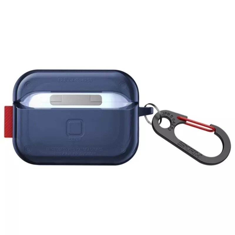 SKINARMA Saido Protective Case for AirPods Pro 2nd Generation - Dark Blue