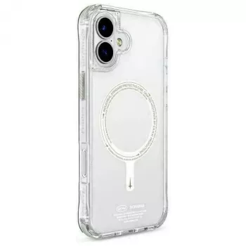 SKINARMA Saido Dėklas, skirtas iPhone 16 6.1 colio, su magnetiniu įkrovimu, žalias (Niteglow)