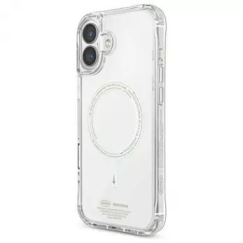 SKINARMA Saido Dėklas, skirtas iPhone 16 6.1 colio, su magnetiniu įkrovimu, žalias (Niteglow)