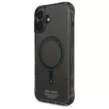 SKINARMA Saido Magnetinis Dėklas, skirtas Apple iPhone 16 Plus 6.7 colio, Juodas