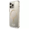 SKINARMA Saido iPhone 16 Pro 6.3 inch Magnetic Charging Case Champagne