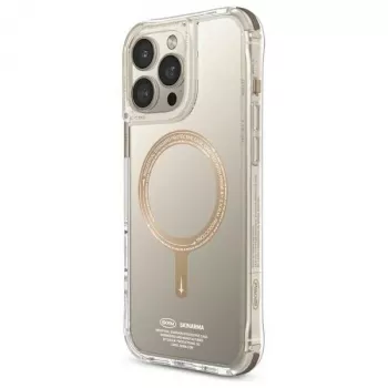 SKINARMA Saido iPhone 16 Pro 6.3 inch Magnetic Charging Case Champagne