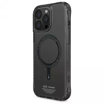 Skinarma Saido Dėklas, skirtas iPhone 16 Pro Max 6,9 colio, su magnetiniu įkrovimu, juodas