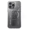 SKINARMA Helio Dėklas, skirtas iPhone 16 Pro Max 6.9 colio, magnetinis įkrovimas + rankenos stovas, Titanium