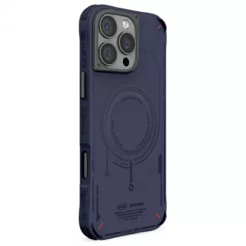 Skinarma Mecha Dėklas, skirtas Apple iPhone 16 Pro Max 6.9 col. su magnetiniu įkrovimu, tamsiai mėlynas