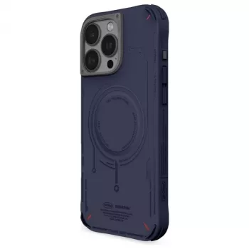 Skinarma Mecha Dėklas, skirtas Apple iPhone 16 Pro Max 6.9 col. su magnetiniu įkrovimu, tamsiai mėlynas
