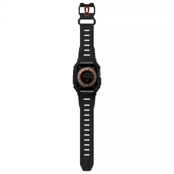Skinarma Mecha 2in1 Dėklas ir Dirželis Apple Watch Ultra 49mm - Juoda