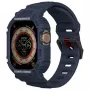 SKINARMA Mecha 2-in-1 Case with Strap for Apple Watch Ultra 49mm Navy Blue