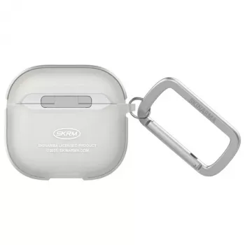 Skinarma Kinzoku Dėklas, skirtas AirPods 4, Frost