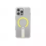 Dėklas Skinarma Helix Magnetic Charging 360 Rotating Stand Case, skirtas iPhone 16 Pro, permatomas