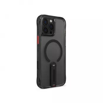 Skinarma Helix for iPhone 16 Pro Magnetic Charging 360 Rotating Stand Case Black