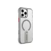 Skinarma Helix Case for iPhone 16 Pro, Magnetic Charging 360 Rotating Stand, Titanium