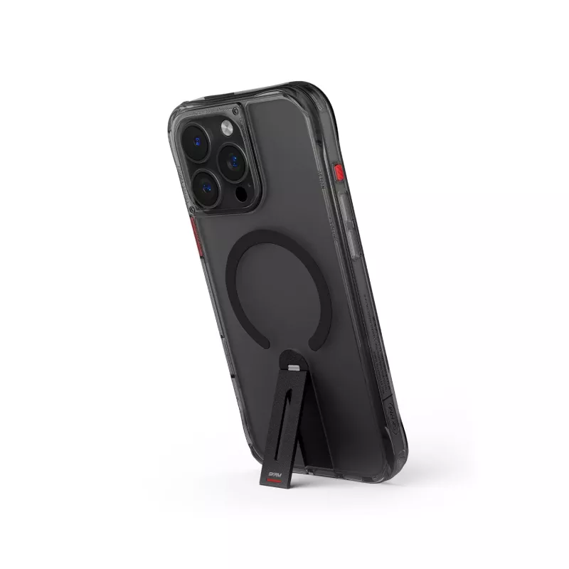 SKINARMA Helix Magnetic Charging 360 Rotating Stand Case for iPhone 16 Pro Max, Juoda