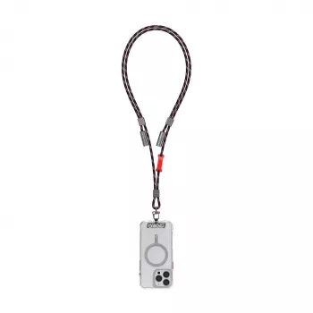 Skinarma Dyno Ve 2-in-1 USB-C į USB-C Pakabinamas Laidas, 80 cm, Juodas