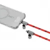 Skinarma Dyno Ve 2-in-1 Phone Lanyard with USB-C Charging Cable, 30 cm, Red