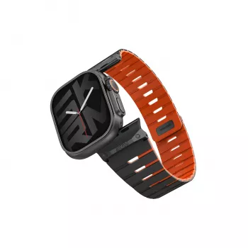 Skinarma Gemini Band, skirtas Apple Watch 49/46/45/44 mm, Sienna