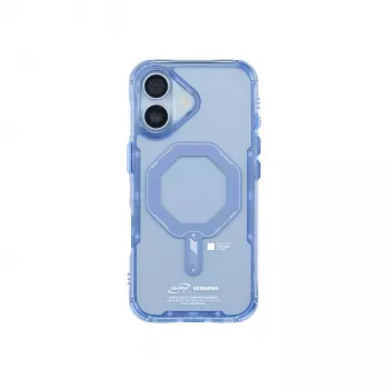 SKINARMA Saido Magnetinis Įkrovimo Dėklas, skirtas Apple iPhone 17 - Mėlynas