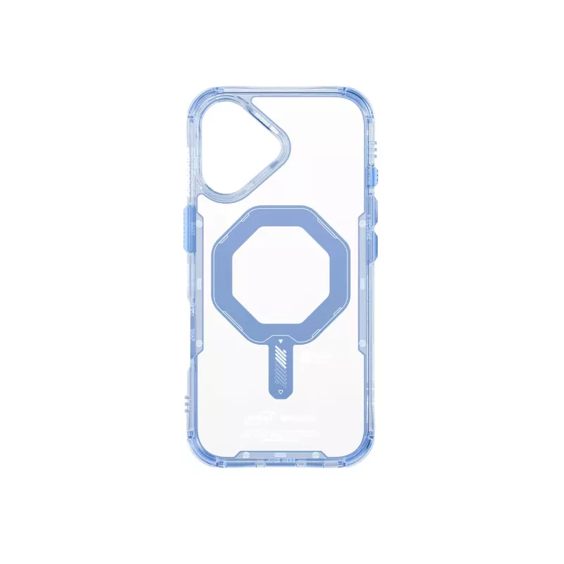 SKINARMA Saido Magnetinis Įkrovimo Dėklas, skirtas Apple iPhone 17 - Mėlynas