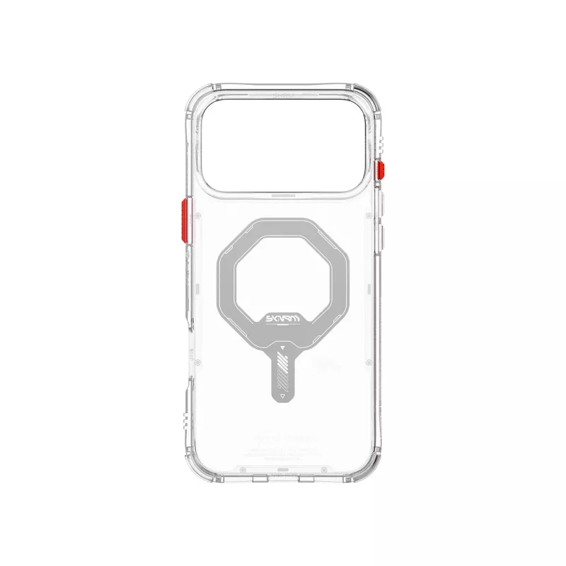 SKINARMA Saido Magnetic Charging Case for Apple iPhone 17 Pro, Transparent