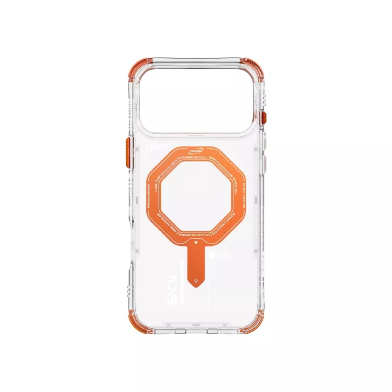 Skinarma Magma Magnetinis Dėklas Apple iPhone 17 Pro – Oranžinis