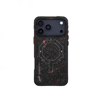 Skinarma Vektor Dėklas iPhone 17 Pro Magnetinis Įkrovimas Juodas