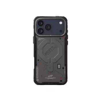 Skinarma Vigor MagSafe Dėklas, skirtas iPhone 17 Pro, Graphite