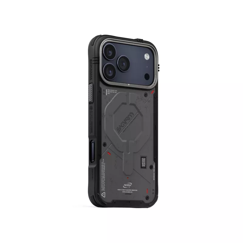Skinarma Vigor MagSafe Dėklas, skirtas iPhone 17 Pro, Graphite