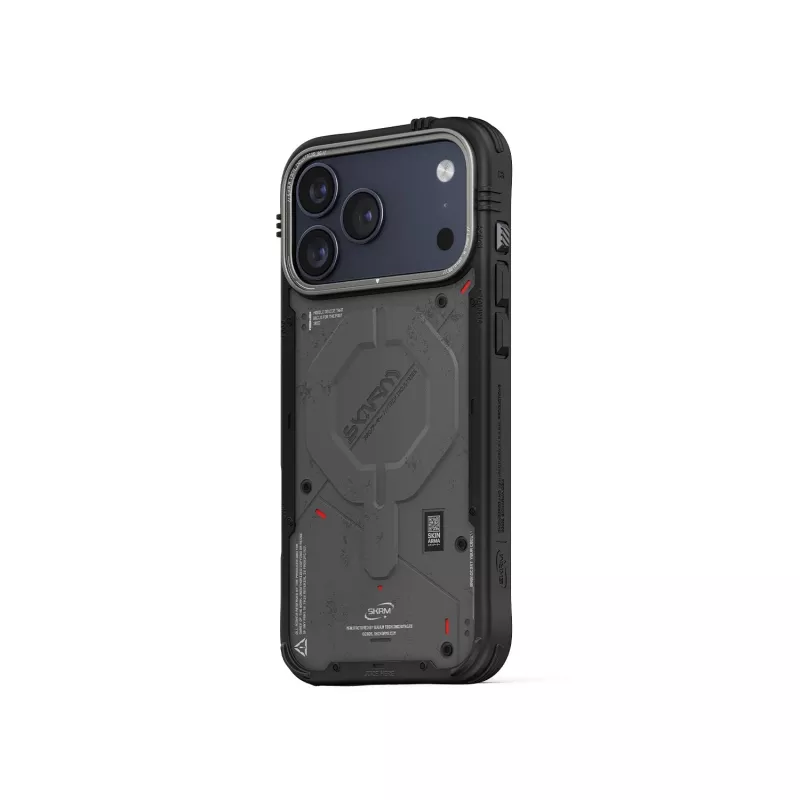 Skinarma Vigor MagSafe Dėklas, skirtas iPhone 17 Pro, Graphite