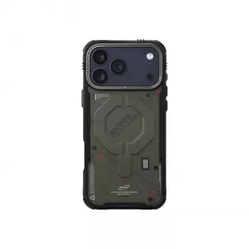 Skinarma Vigor MagSafe Dėklas, skirtas iPhone 17 Pro, Žalias