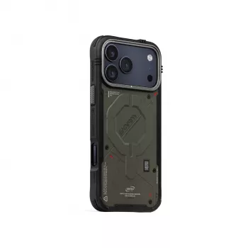 Skinarma Vigor MagSafe Dėklas, skirtas iPhone 17 Pro, Žalias