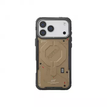 Skinarma Vigor MagSafe Dėklas, skirtas iPhone 17 Pro, Stone Grey