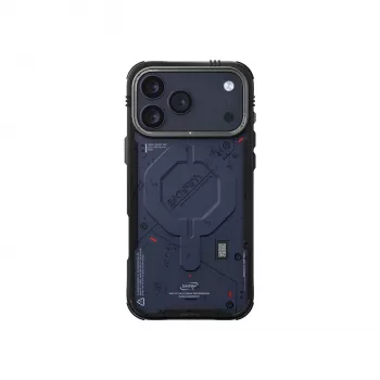 Skinarma Vigor MagSafe Dėklas, skirtas iPhone 17 Pro, Mėlynas