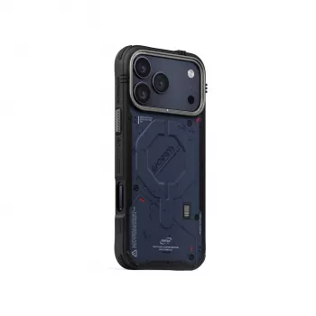 Skinarma Vigor MagSafe Dėklas, skirtas iPhone 17 Pro, Mėlynas